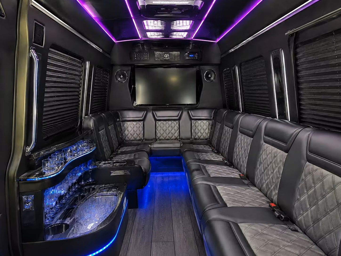 multi stop wedding weekend transportation in the pomona valley