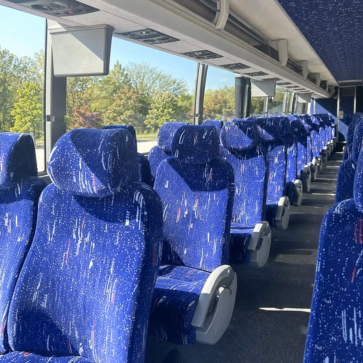 pomona charter bus interior gallery
