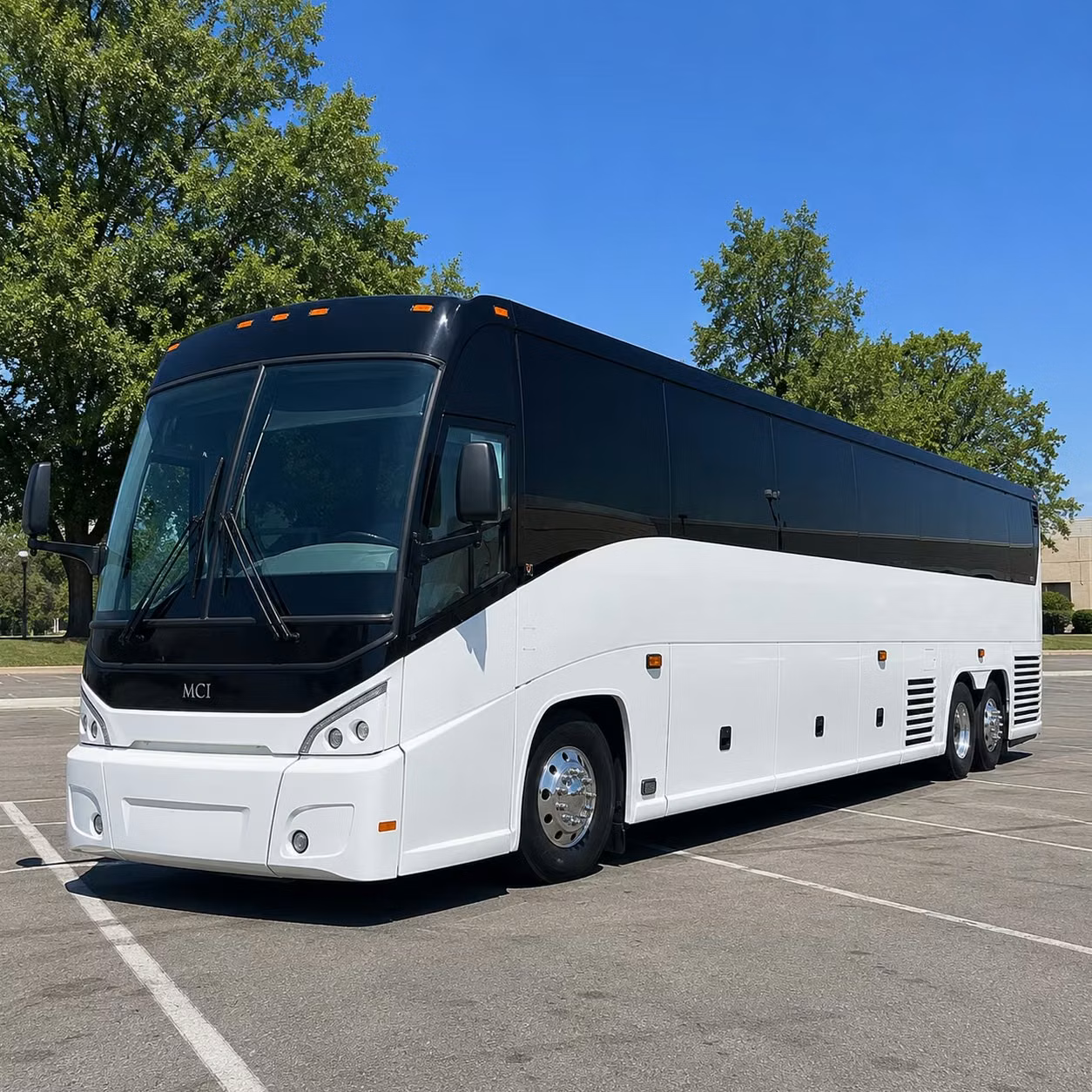 pomona charter bus rental exterior