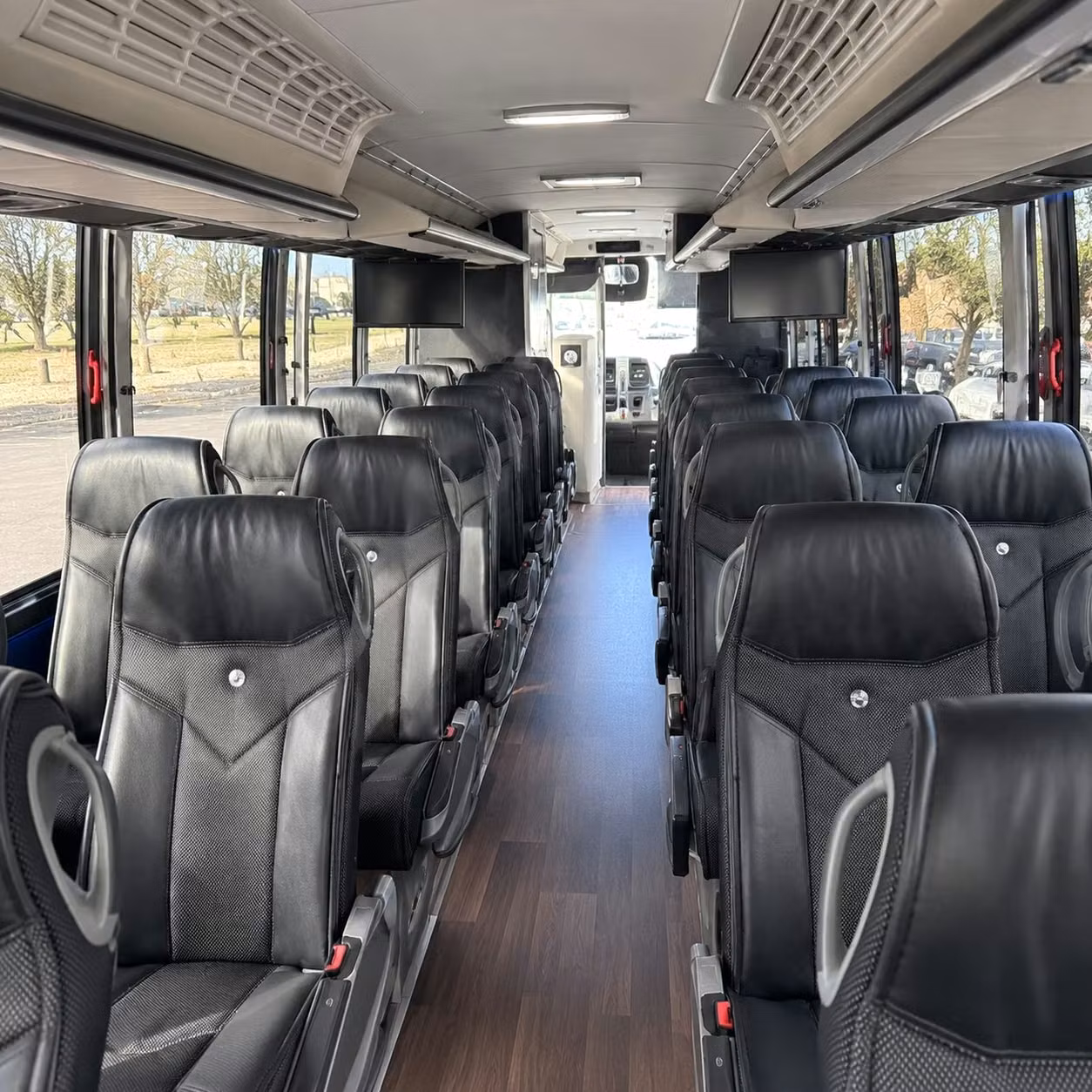 pomona charter bus rental inside