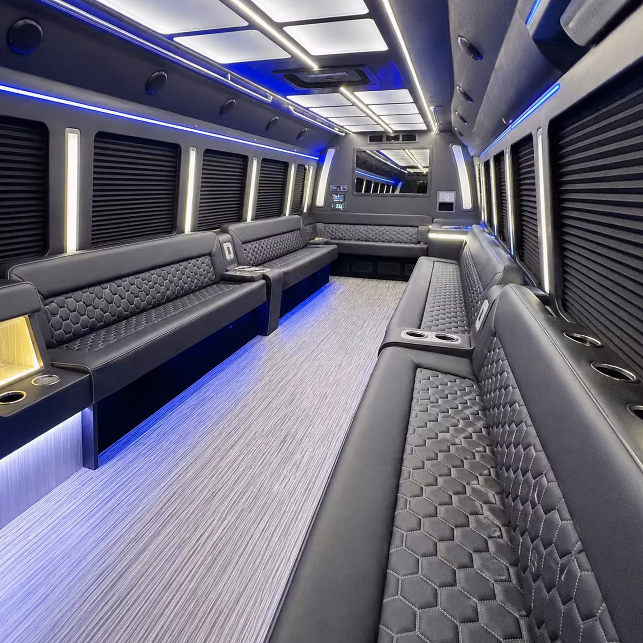 pomona high school prom groups love party buses with a built in atmosphere