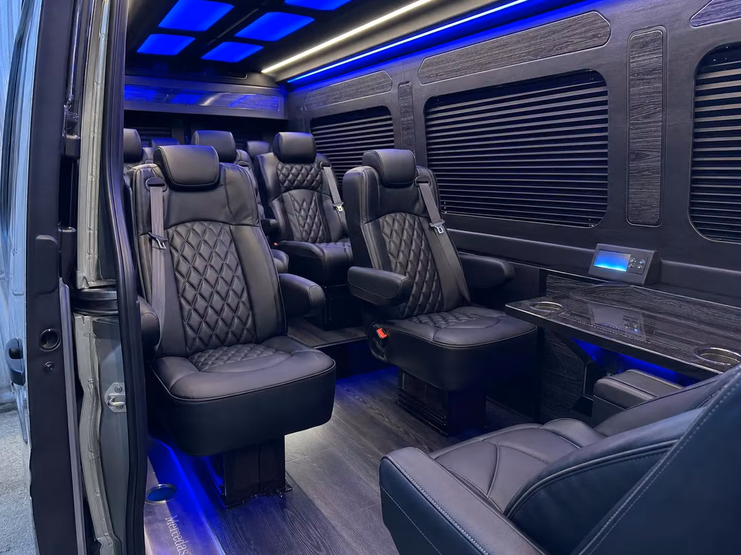 sprinter van transportation for groups and events across pomona